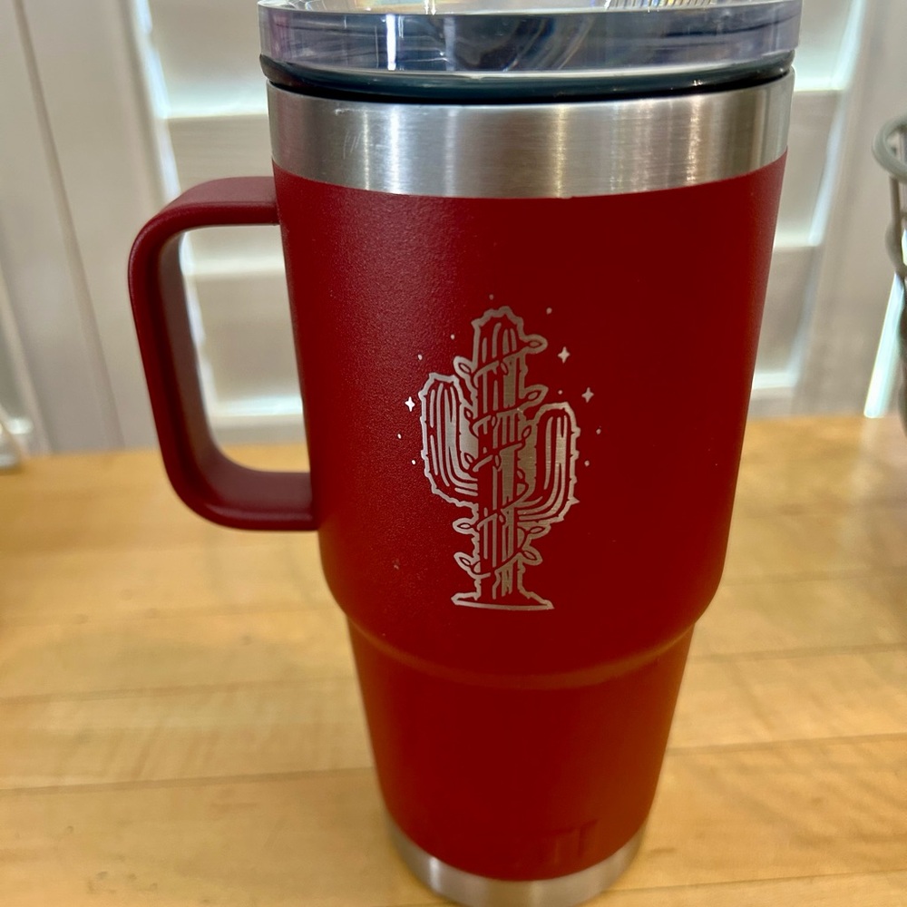 YETI Travel Mug with Custom Decal 20 oz
